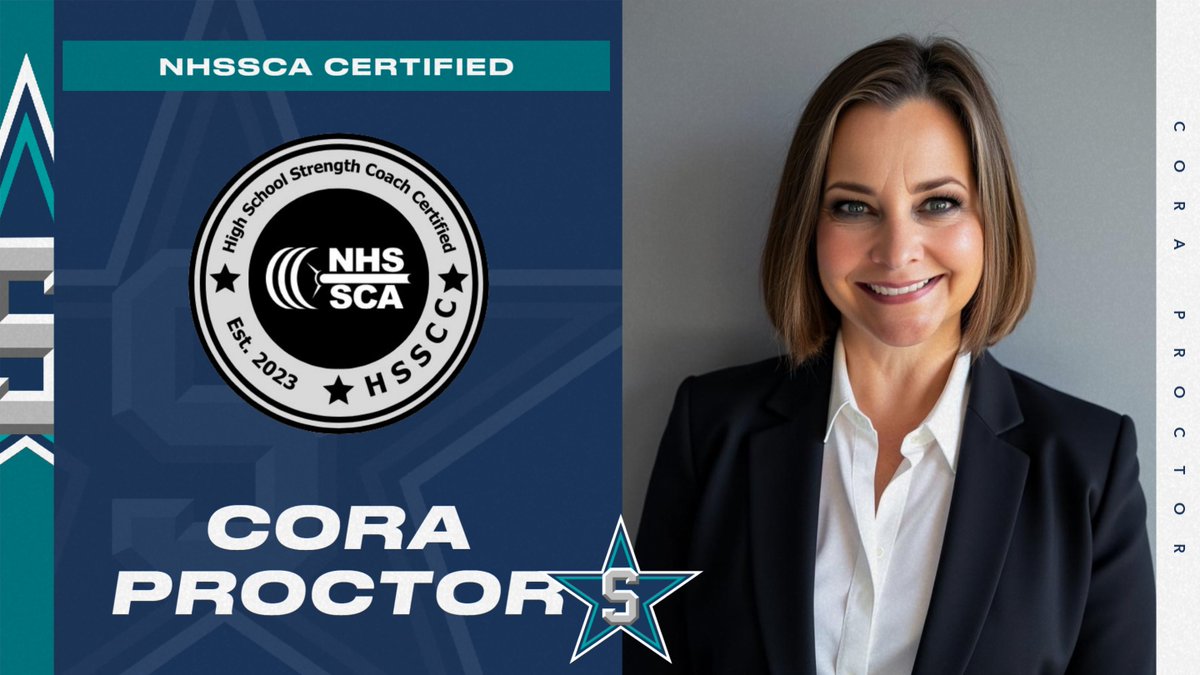 🎉 Congratulations to Coach Cora Proctor on becoming <a href="/NHSSCA_TN1/">NHSSCA Tennessee</a> Certified! 🏋️‍♂️💪

Your dedication to strength &amp; conditioning and commitment to athlete development is second to none. Proud to have you leading the way at Siegel!

#P2BASS
