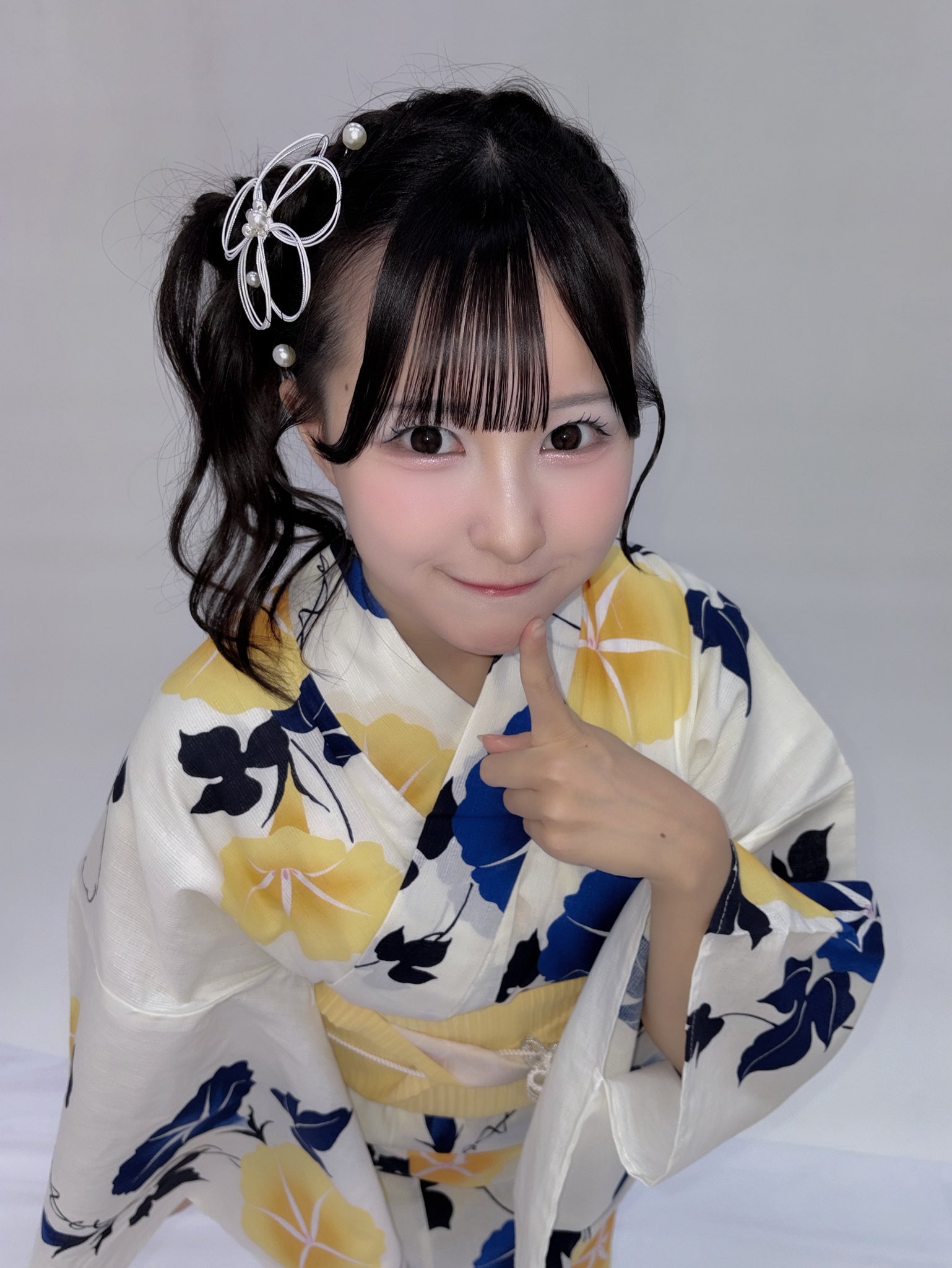 高嶺のなでしこ　生写真　東山恵里沙　浴衣ver. 直筆サイン入り 高嶺のなでしこ 東山恵里沙 生写真 - メルカリ