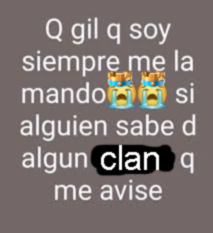 volvi al clash y me echaron de mi antiguo clan con amigos