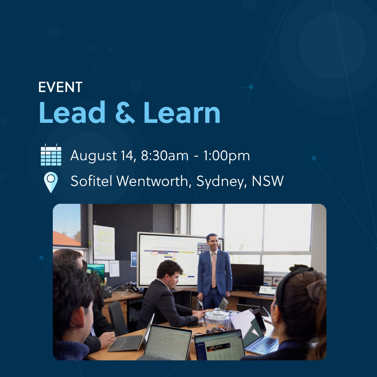 Lead &amp; Learn by Veracross 📍 Sydney 14 Aug, 8 :30 am. Free morning of SIS-migration know-how with Accucom, Redlands &amp; live mini-demos (3 tools). Walk away with next-step clarity. 🔗  ow.ly/cCFh50WAAAQ #EdTechAU #K12 #SydneyEvents #FreePD