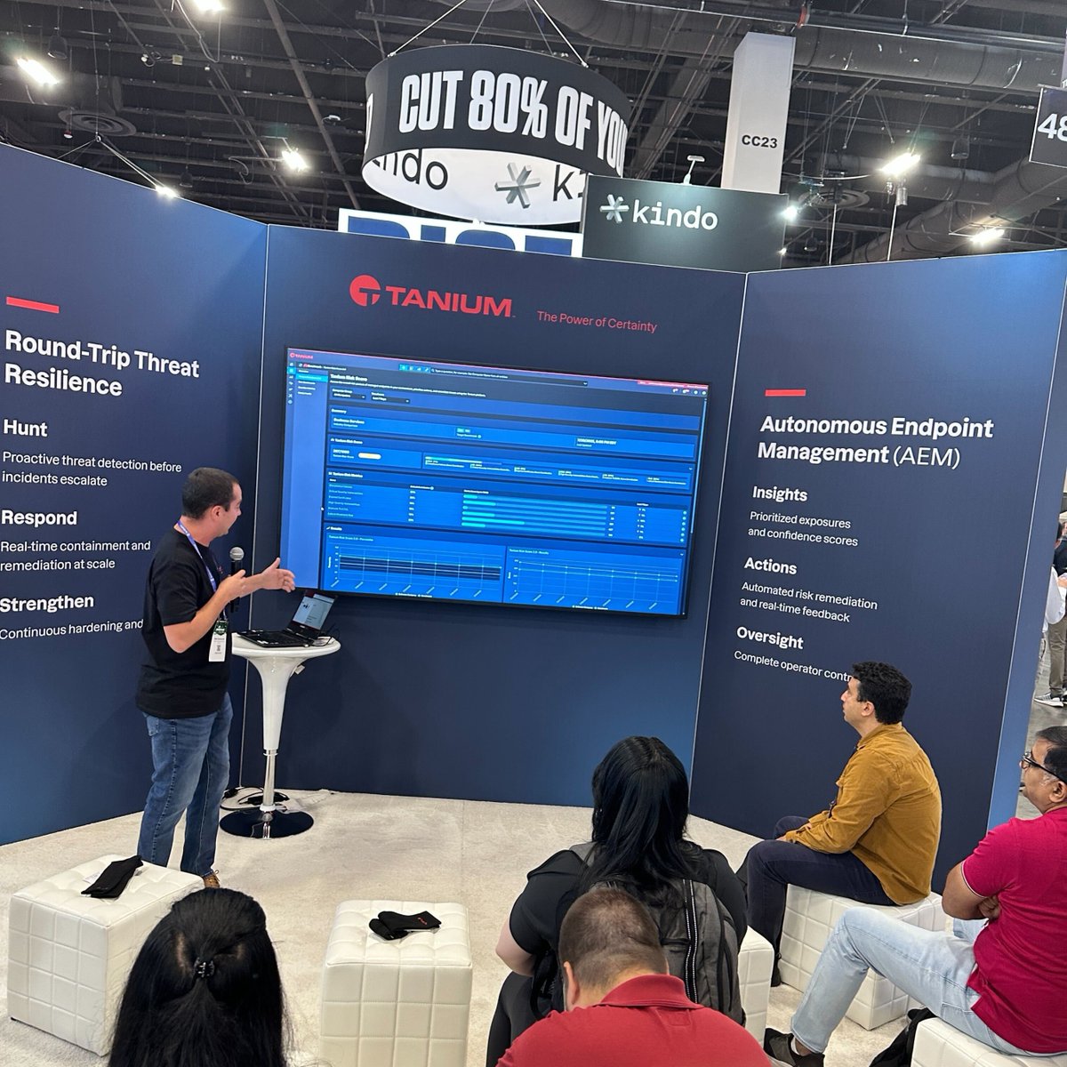 We’re having a great time at #BHUSA 2025! <a href="/BlackHatEvents/">Black Hat</a> 

Don’t miss your chance to speak to our onsite experts and explore the future of Autonomous Endpoint Management. Visit us at Booth #4542 to get started! bit.ly/4lnhiEU