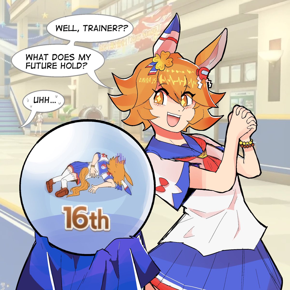 POV: you read matikanefukukitaru's fortune #umamusume