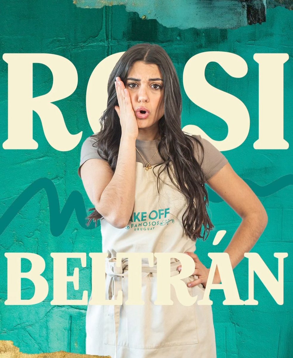 Las Fotos de presentación de Rosina para Bake Off Famosos 😍❤️

Ella nunca defrauda 🔥

<a href="/BakeOffUy/">Bake Off Uruguay</a> <a href="/Canal4_UY/">Canal 4</a>
#BakeOff