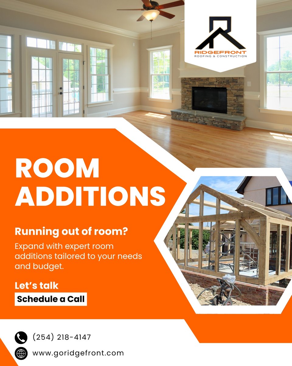 ridgefrontllc's tweet image. Expand your home without moving!

🧯 Stay Compliant – Get a Safety Check Today
🌐 goridgefront.com
📞 (254) 218-4147
✉️ contact@goridgefront.com

#RoomAddition #ExpandHome #CustomBuild #RidgefrontExperts #HomeUpgrade