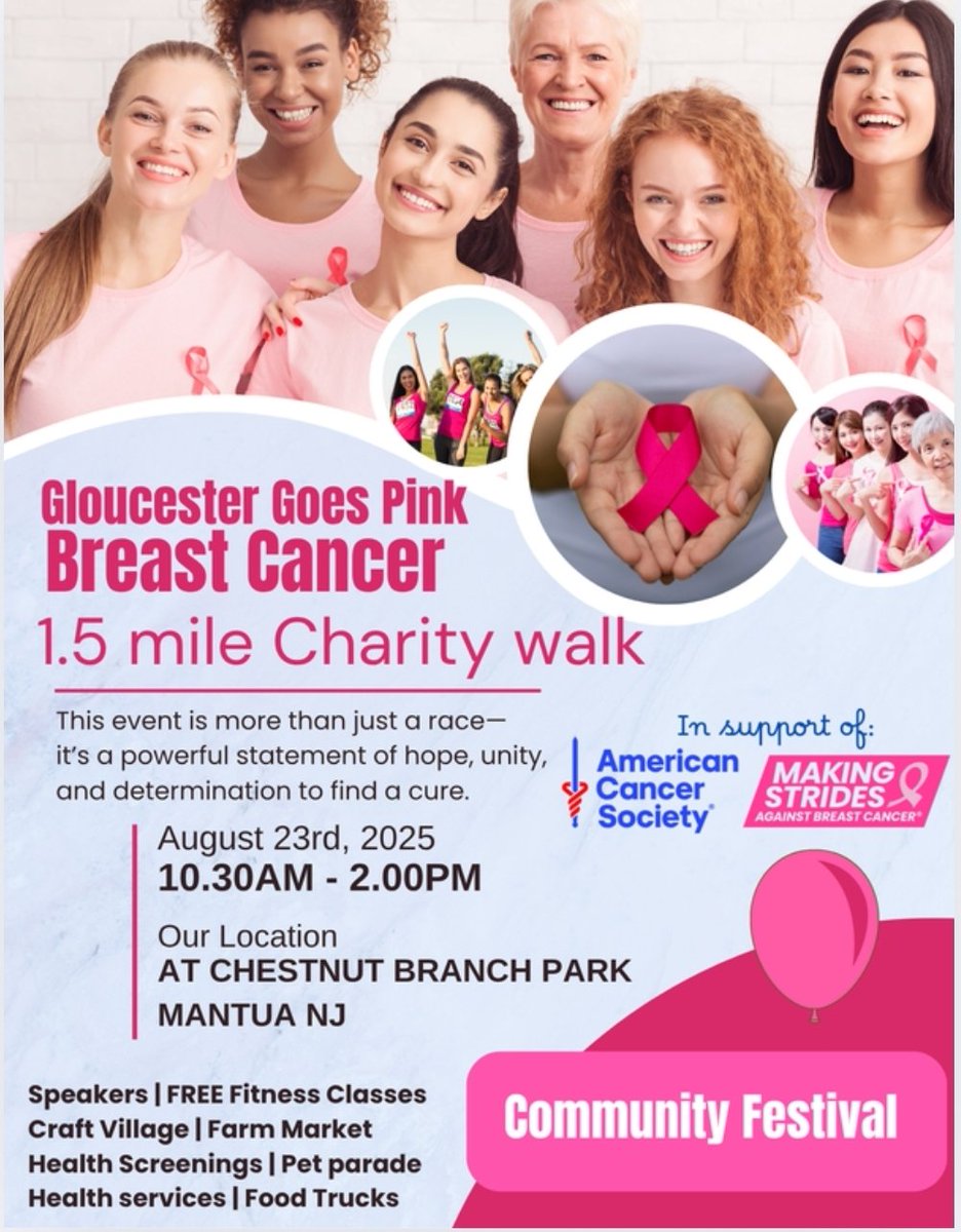 Gloucester Goes Pink tweet media