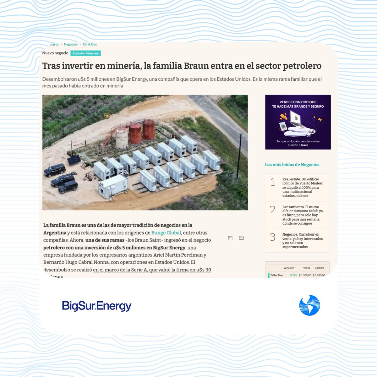 BigSur Energy tweet media