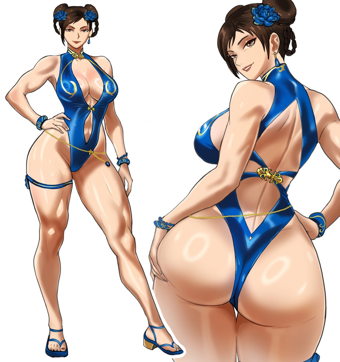 Chun-Li Outfit 4 in my mind all day every day 

#ChunLi #春麗 #StreetFighter6 #SF6 #fanart