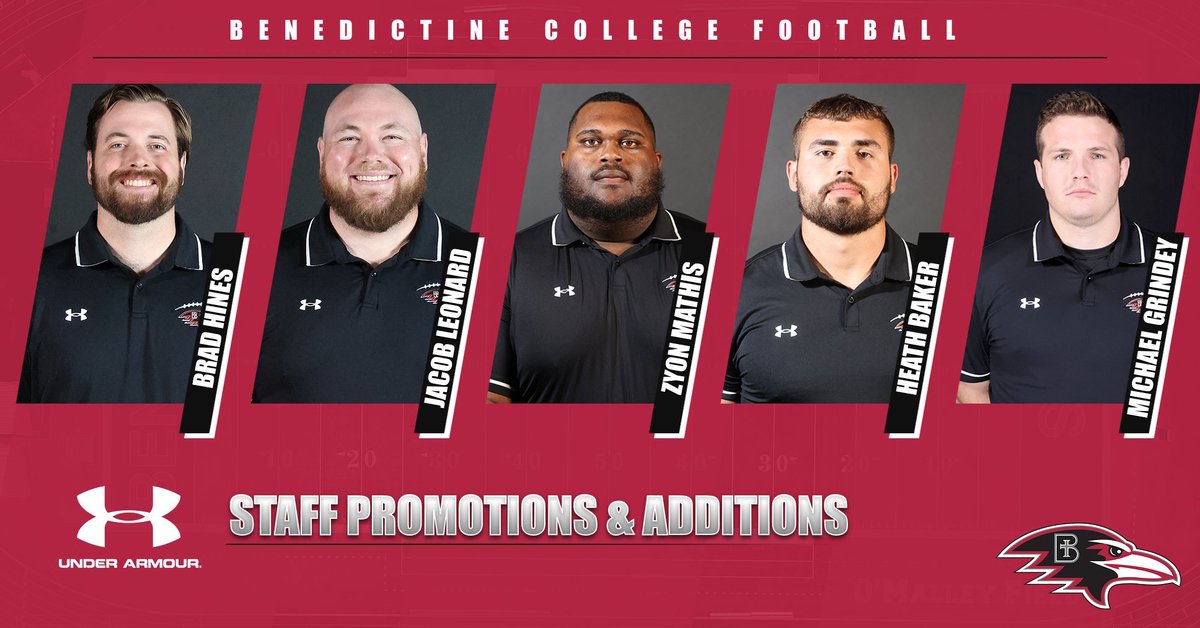 Raven Athletics (@ravenathletics) on Twitter photo .<a href="/RavenFootballBC/">Benedictine Football</a> announces staff promotions and additions for 2025 | tinyurl.com/2cq5w5da #UnleashGreatness #TheRightWaytoPlay .<a href="/RavenFootballBC/">Benedictine Football</a> announces staff promotions and additions for 2025 | tinyurl.com/2cq5w5da #UnleashGreatness #TheRightWaytoPlay