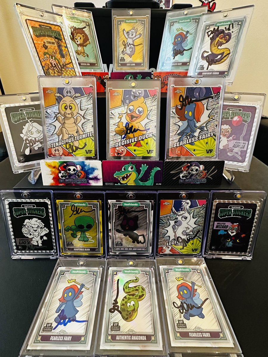 Friendsofveewithkandtee (@friendsofveeknt) on Twitter photo These cards aren’t big ….they’re HUGE!!!
Some is about the art, some is the characters, but all of it is about <a href="/garyvee/">Gary Vaynerchuk</a>
We’re committed to Gary, the platform, and the mission to spread VEEFRIENDS to youth athletes across the world.
Thanks Gary & the team for being amazing!! These cards aren’t big ….they’re HUGE!!!
Some is about the art, some is the characters, but all of it is about <a href="/garyvee/">Gary Vaynerchuk</a>
We’re committed to Gary, the platform, and the mission to spread VEEFRIENDS to youth athletes across the world.
Thanks Gary & the team for being amazing!!