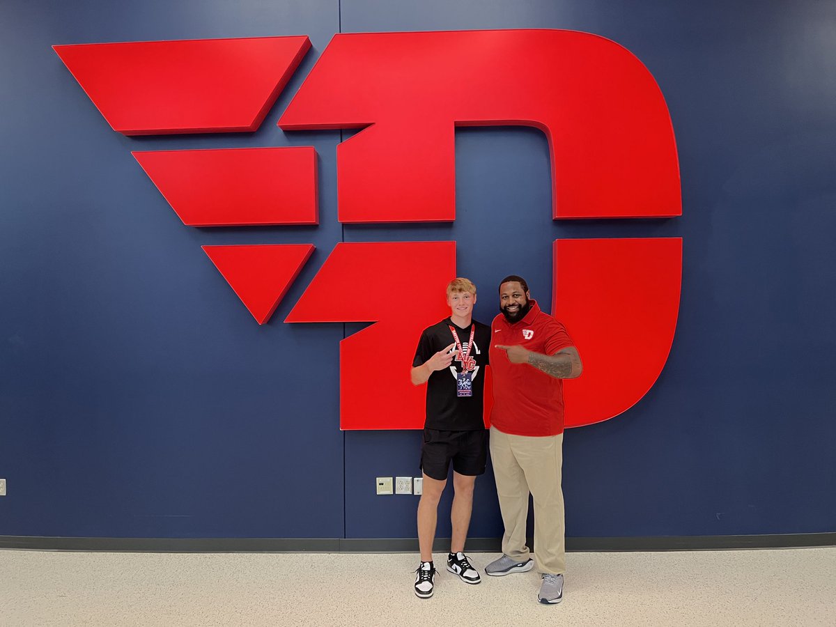 Lucas Andresen (@lucasandresen81) on Twitter photo With gratitude Im excited to share that <a href="/DaytonFootball/">Dayton Football</a> has extended me my 2nd D1 offer. Huge thanks to <a href="/BrutonKendrick/">Coach Bruton</a> <a href="/CoachWhalen59/">Greg Whalen</a> for this opportunity.
<a href="/LWC_KnightFB/">Lincoln-Way Central Football</a> <a href="/BOOMfootball/">BOOM Football</a>
<a href="/EDGYTIM/">Timothy “EDGYTIM” OHalloran</a> <a href="/PrepRedzone/">Prep Redzone 🏈</a> With gratitude Im excited to share that <a href="/DaytonFootball/">Dayton Football</a> has extended me my 2nd D1 offer. Huge thanks to <a href="/BrutonKendrick/">Coach Bruton</a> <a href="/CoachWhalen59/">Greg Whalen</a> for this opportunity.
<a href="/LWC_KnightFB/">Lincoln-Way Central Football</a> <a href="/BOOMfootball/">BOOM Football</a>
<a href="/EDGYTIM/">Timothy “EDGYTIM” OHalloran</a> <a href="/PrepRedzone/">Prep Redzone 🏈</a>