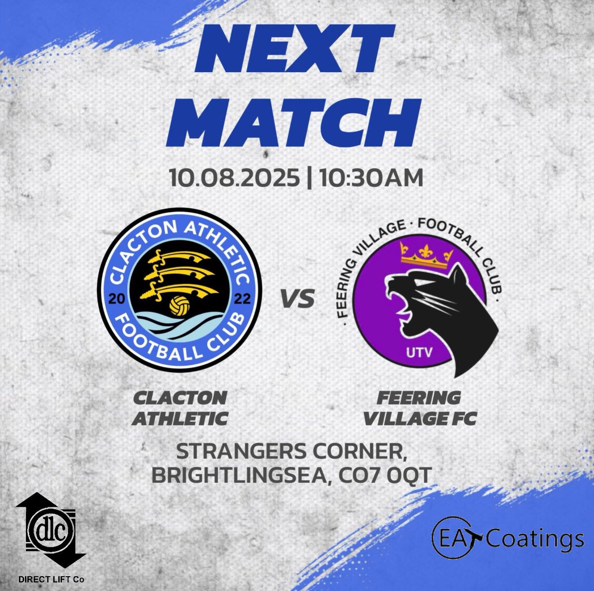 This sunday🔵⚫️

<a href="/FeeringVillage/">Feering Village</a> 

#UpTheAth