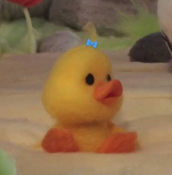 aviesmiley's tweet photo. her ducky face is so cute 🤏 https://t.co/zC39gzlHan