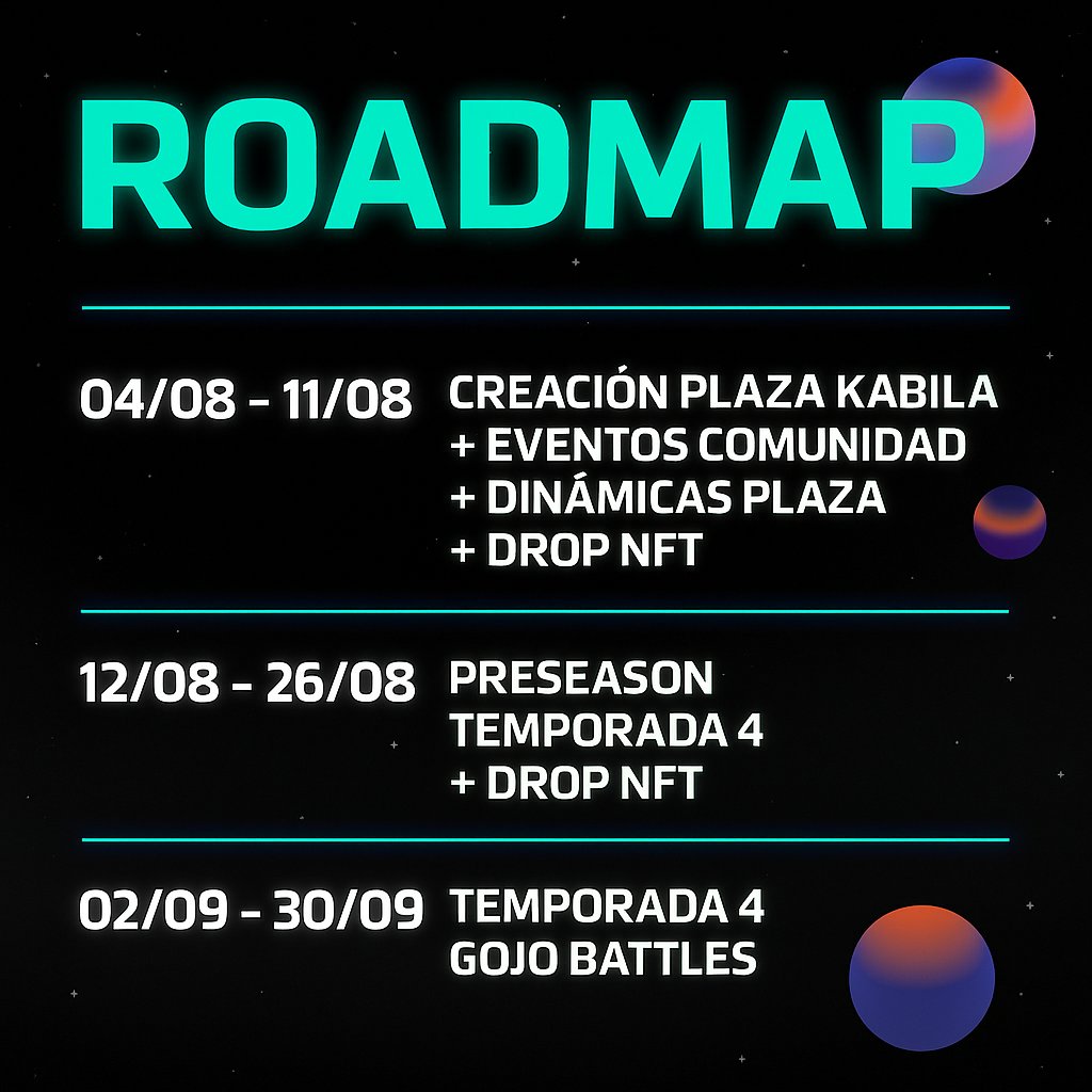 Pretemporada Summer Edition ☀️🏖️

📅 El próximo 12 de agosto dará inicio la pretemporada de la Season 4

⚔️ Completa tu Pase de Batalla y recibe Items

🛸  Prepárate de cara a la Temporada 4

💰 $HBAR te esperan como recompensa