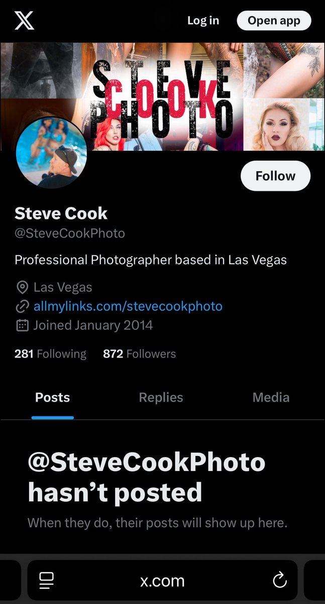 SteveCookPhoto's tweet image. People who don’t follow me see this? How can I fix it? @X