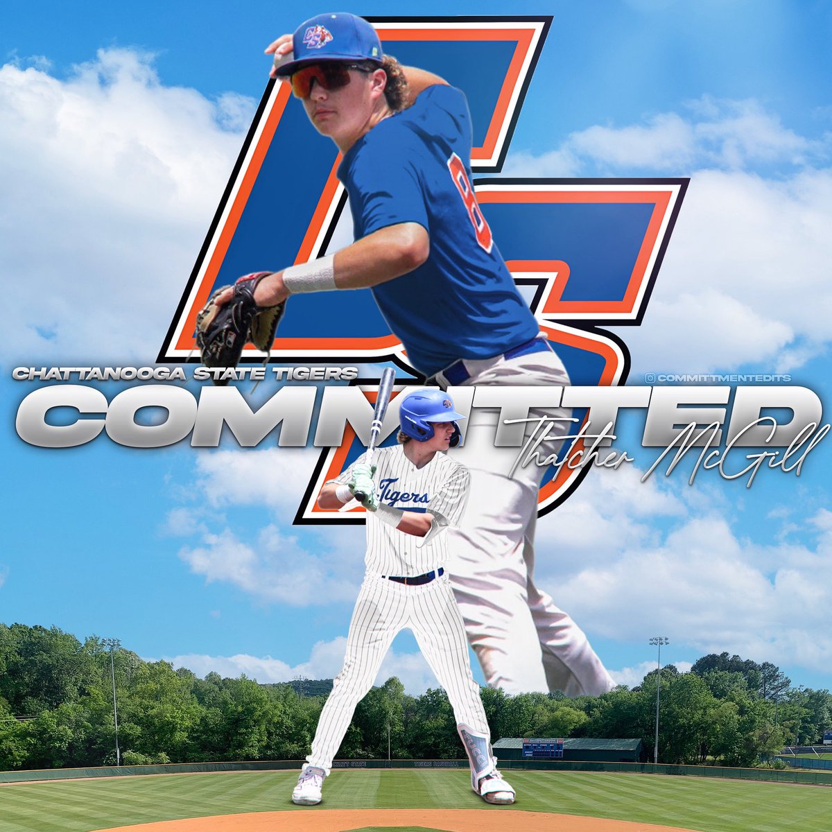 I am truly blessed to announce that I will be furthering my academic and athletic career at Chattanooga state CC. I give all my thanks to God for blessing me with this opportunity, as well as all of my family,friends,and Coach’s who have helped me along this