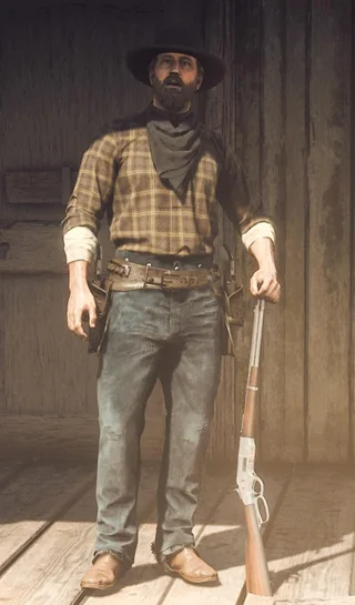 kyulofii's tweet photo. Meu personagem fazendo a pose do Billy The Kid kkkkkkkkk https://t.co/4v6QSq6dzg