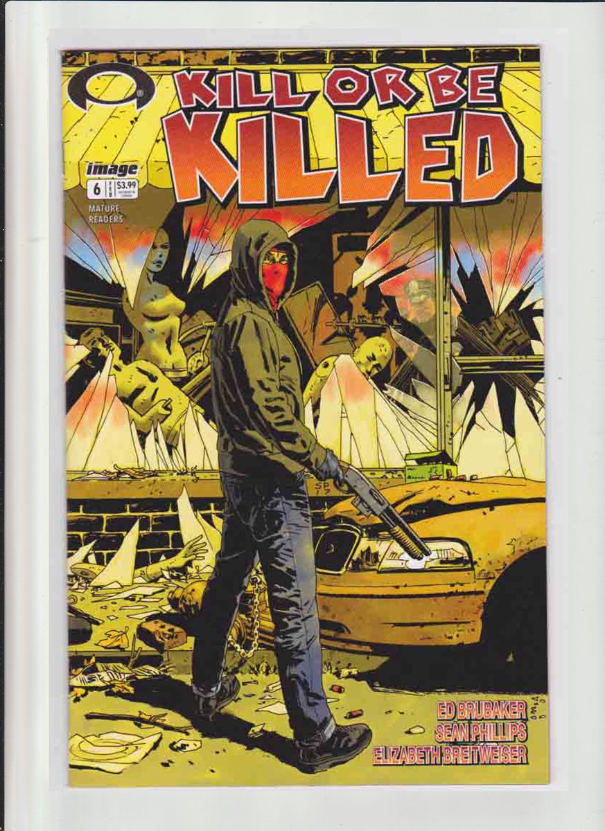 MakeMyComicRare's tweet image. #KillorBeKilled #6 (2017) #SeanPhillips #WALKINGDEADTRIBUTEVARIANT, #EdBrubaker Story, Art by #ElizabethBreitweiser and Sean Phillips The second arc in BRUBAKER &amp;amp; PHILLIPS&apos; runaway bestseller keeps the hits coming, as Dylan realizes how close he may be to being caught by the…