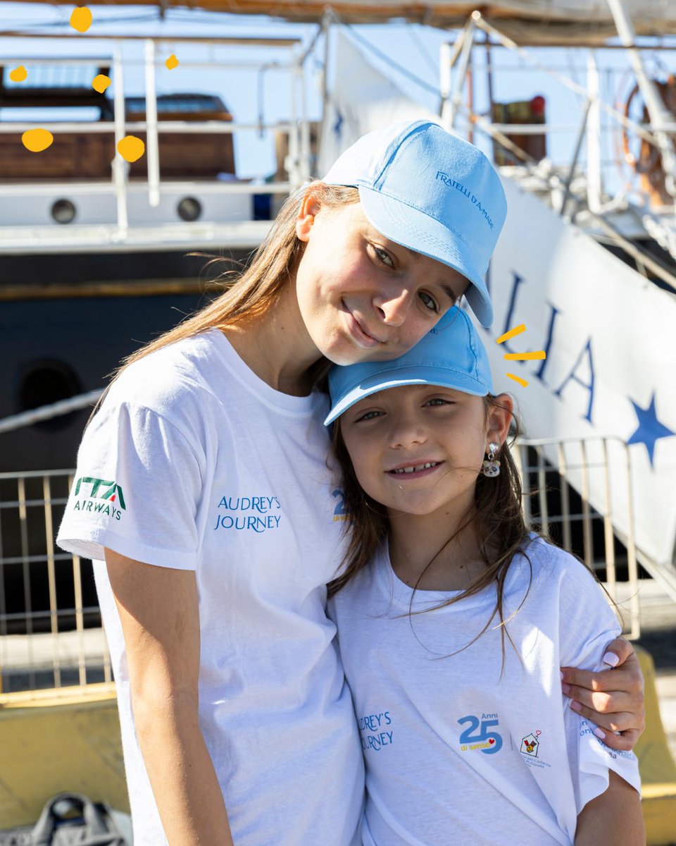 CasaRonaldEsp's tweet photo. 🌊 ¡Comienza la aventura FratellidAmare – Audrey’s Journey!

12 jóvenes 🇮🇹🇪🇸, 5 días en un velero de la Marina Italiana ⚓

Gracias a Fundación Tender To Nave Italia, @ITAAirways y a @cloverty_spain https://t.co/ImtR0mOrvJ