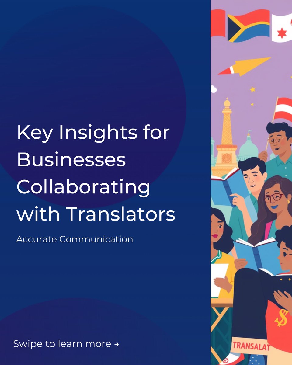 Accurate_Comm's tweet image. Checklist: 
- understands cultural nuances
- specialized in my industry
- collaboration and communication is key
- prioritize skilled translators to avoid costly mistakes!!! 

Working with translators?
Here’s what smart businesses get right. 💡we’re here to help you find a match