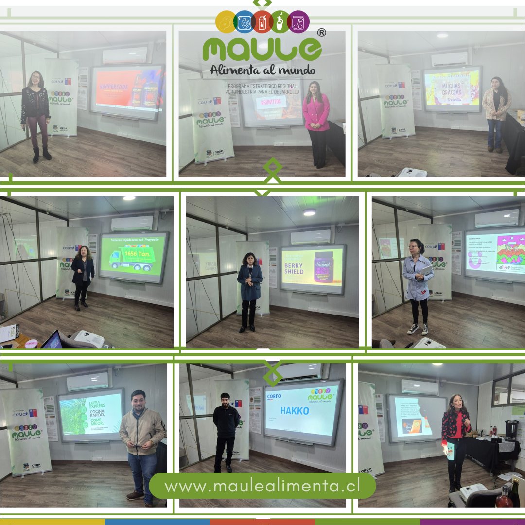 #DemoDay del 3° Concurso Nuevos Productos #MauleAlimenta en <a href="/CeapMaule/">CEAP</a> 
10 finalistas presentaron innovadoras propuestas que revalorizan descartes y promueven alimentos con identidad local
Felipe Torti "Potenciamos propuestas que agreguen valor a nuestra agroindustria