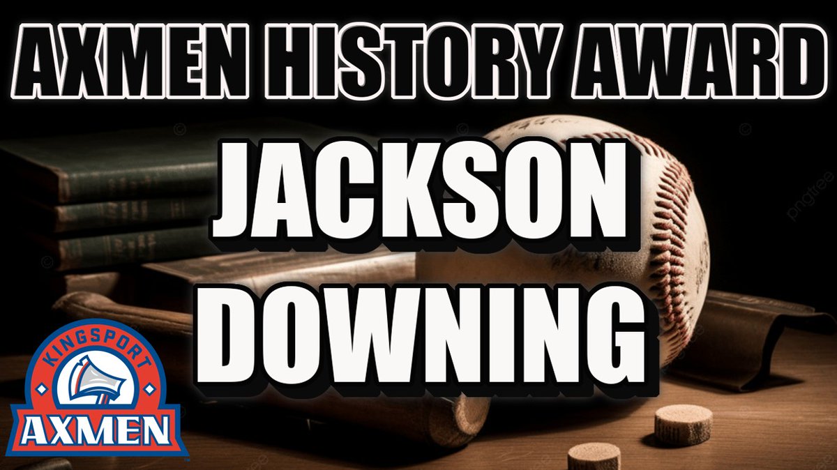 Clay Ramsey (@playbyclay) on Twitter photo For the first time, the Axmen History Award, given to the player with the most historical moments!
2025's recipient is <a href="/JacksonDowning4/">Jackson Downing</a> of <a href="/SAUBaseball/">Mulerider Baseball</a>!
He was the winning pitcher in the team's 100th win on 6/13 vs ELZ and in KNG's first home playoff win since 8/31/96 vs GRN! For the first time, the Axmen History Award, given to the player with the most historical moments!
2025's recipient is <a href="/JacksonDowning4/">Jackson Downing</a> of <a href="/SAUBaseball/">Mulerider Baseball</a>!
He was the winning pitcher in the team's 100th win on 6/13 vs ELZ and in KNG's first home playoff win since 8/31/96 vs GRN!