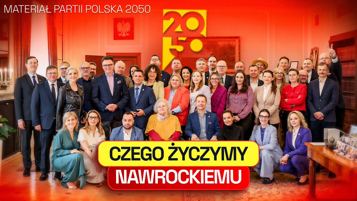 Michał Gramatyka 🇵🇱🇪🇺 #Hołownia2025 (@mcgramat) on Twitter photo Czego <a href="/PL_2050/">Polska 2050</a> życzy prezydentowi <a href="/NawrockiKn/">Karol Nawrocki</a> - zapraszam do <a href="/OficjalneZero/">OficjalneZero</a> ✌️
youtu.be/RxBFTVGnmc4 Czego <a href="/PL_2050/">Polska 2050</a> życzy prezydentowi <a href="/NawrockiKn/">Karol Nawrocki</a> - zapraszam do <a href="/OficjalneZero/">OficjalneZero</a> ✌️
youtu.be/RxBFTVGnmc4