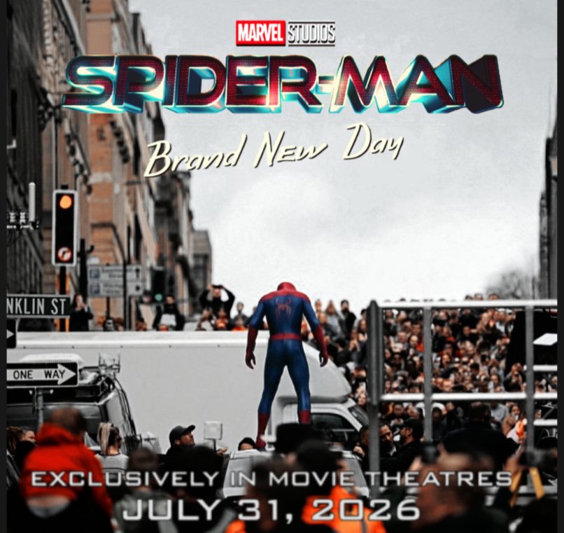 The4pacheRebel's tweet image. #SpiderManBrandNewDay The #AURA coming off of this #setphoto Is ungodly. And every single footage and set photo has been perfect in its own way! I can't wait for this movie!!!!