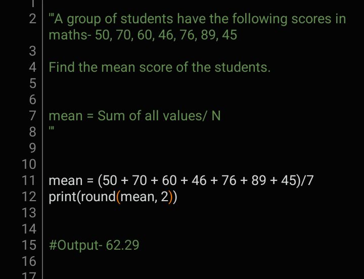 YourHelper100's tweet image. Day 2. 

Basic math prb. Solved in the most basic way. 

@clcoding 
@Ubajoseph_u 

#pythonlearning 
#blackpythondev
#code