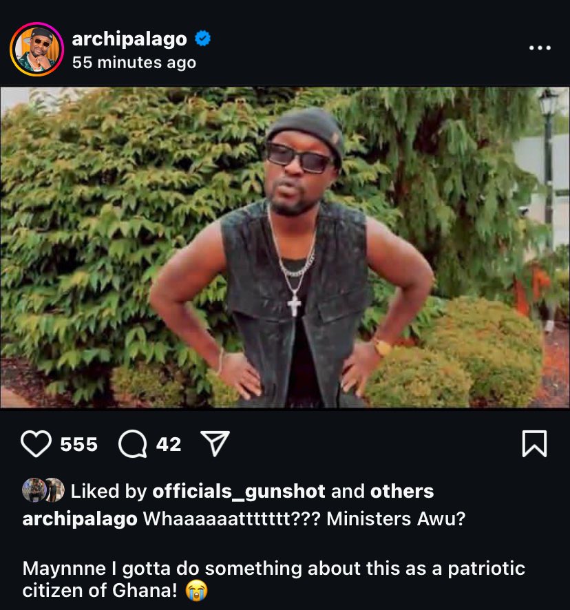rejectedpriest's tweet photo. Another tribute song anaa😂@Archipalago https://t.co/NlxPm9MIFz