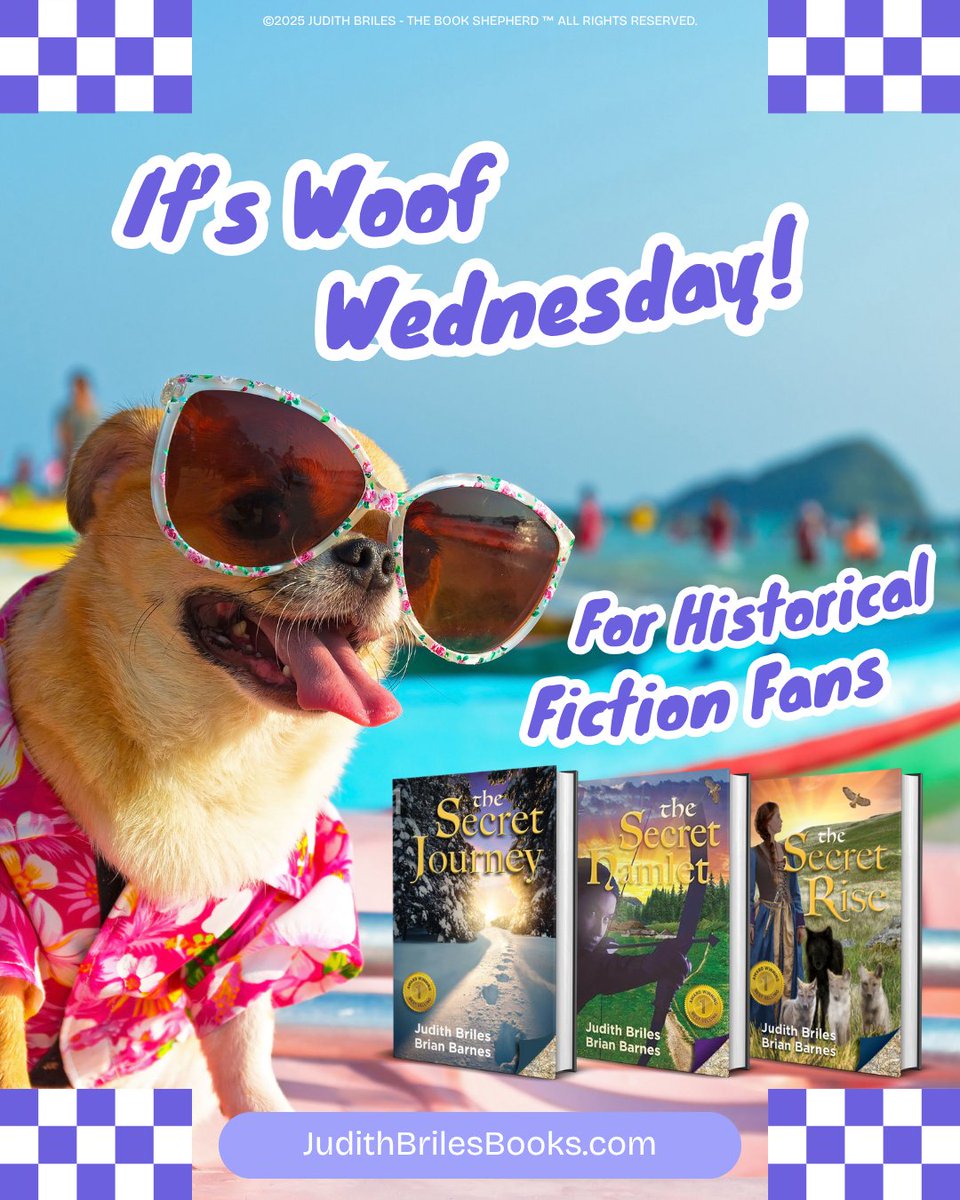 The Book Shepherd (@mybookshepherd) on Twitter photo #WoofWednesday meets #HistoricalFiction!
The Secret Rise (Book 3) brings courage, loyalty, and a lovable pup. Out now in print, eBook & audio!
bit.ly/4l9LrH9
<a href="/JudithBriles/">Judith Briles</a> @MyBookShepherd
#TheSecretRise #WomensFiction #BookTok #SummerRead #CozyReads #France #WoofWednesday meets #HistoricalFiction!
The Secret Rise (Book 3) brings courage, loyalty, and a lovable pup. Out now in print, eBook & audio!
bit.ly/4l9LrH9
<a href="/JudithBriles/">Judith Briles</a> @MyBookShepherd
#TheSecretRise #WomensFiction #BookTok #SummerRead #CozyReads #France