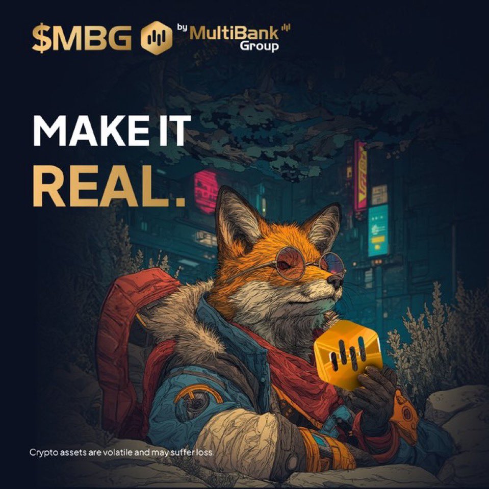 palsy queen (@iyanuoluwaoi) on Twitter photo <a href="/multibank_io/">MultiBank.io</a> is not just another DeFi project—it’s the gateway to real-world asset trading on-chain.
Backed by solid tech, audited smart contracts, and a vision to merge TradFi with DeFi.
Already rewarding early yappers on Kaito—and we’re still early
🪙 Real yield. Real assets. <a href="/multibank_io/">MultiBank.io</a> is not just another DeFi project—it’s the gateway to real-world asset trading on-chain.
Backed by solid tech, audited smart contracts, and a vision to merge TradFi with DeFi.
Already rewarding early yappers on Kaito—and we’re still early
🪙 Real yield. Real assets.