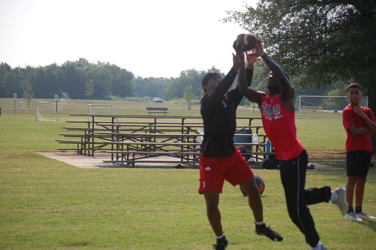 Jahiem Ewen (@jahiemewen) on Twitter photo Fell in love with the process, breakout year incoming.
<a href="/Coach_Jones_1/">John Jones</a> <a href="/RussHeidiSLC/">Russ and Heidi Phillips๐</a> <a href="/AndrewLee_CFB/">Andrew Lee</a> <a href="/CoachCorwin1/">Landon Corwin</a> <a href="/IsaiahMcilwain/">Isaiah Mcilwain</a> <a href="/NGrimett/">Noah Grimett</a> <a href="/Zebra_Athletics/">Claremore Athletics</a> Fell in love with the process, breakout year incoming.
<a href="/Coach_Jones_1/">John Jones</a> <a href="/RussHeidiSLC/">Russ and Heidi Phillips๐</a> <a href="/AndrewLee_CFB/">Andrew Lee</a> <a href="/CoachCorwin1/">Landon Corwin</a> <a href="/IsaiahMcilwain/">Isaiah Mcilwain</a> <a href="/NGrimett/">Noah Grimett</a> <a href="/Zebra_Athletics/">Claremore Athletics</a>