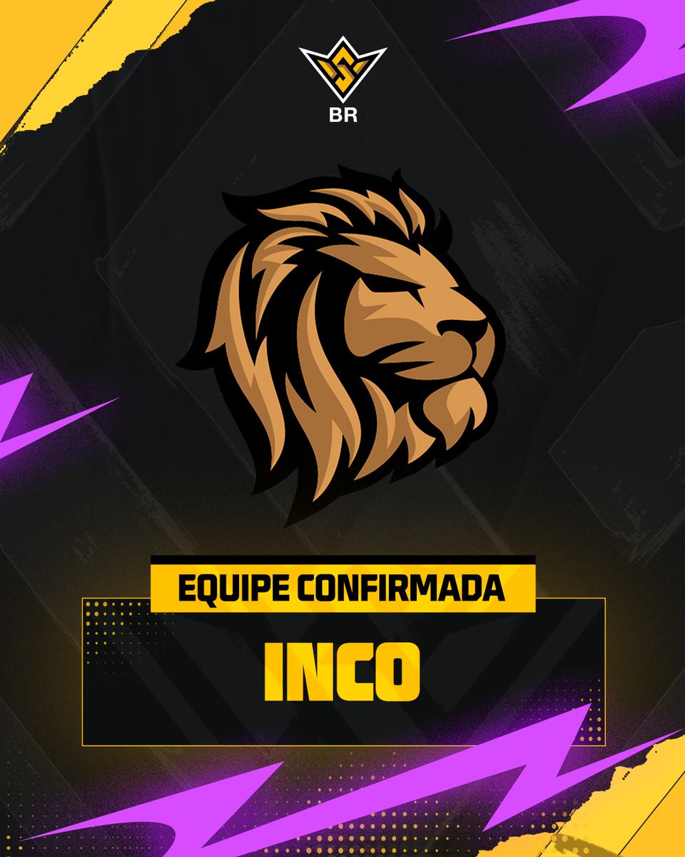 Free Fire Esports Brasil #FFWSBR (@ffesportsbr) on Twitter photo Os LEÕES da <a href="/iNCOGamingBR/">iNCO Gaming 🦁</a> tão confirmados no Segundo Split! 🦁
#GoINCO nos comentários! 22/08 é o dia. Os LEÕES da <a href="/iNCOGamingBR/">iNCO Gaming 🦁</a> tão confirmados no Segundo Split! 🦁
#GoINCO nos comentários! 22/08 é o dia.