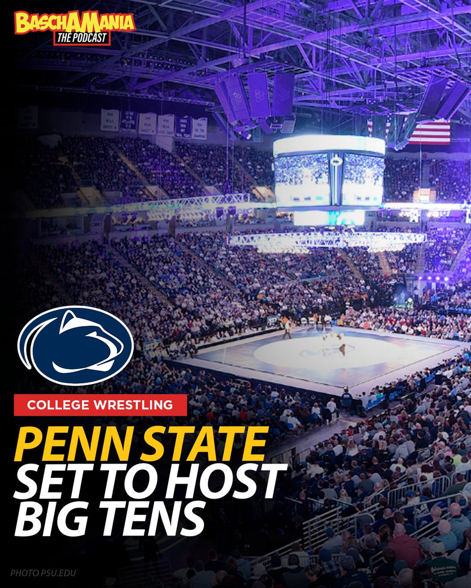 The Big Ten has announced that <a href="/pennstateWREST/">Penn State WRESTLING</a>  will be hosting the Big Ten Championships this upcoming season on March 7th &amp; 8th.