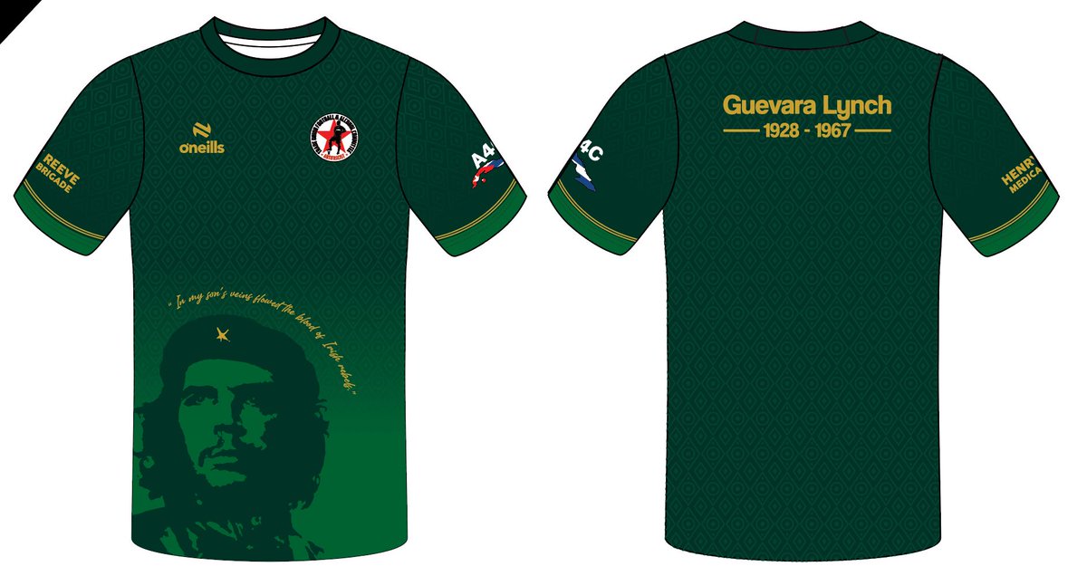 Please share:
The Che shirts are back for pre-order for 1 week only!!!!