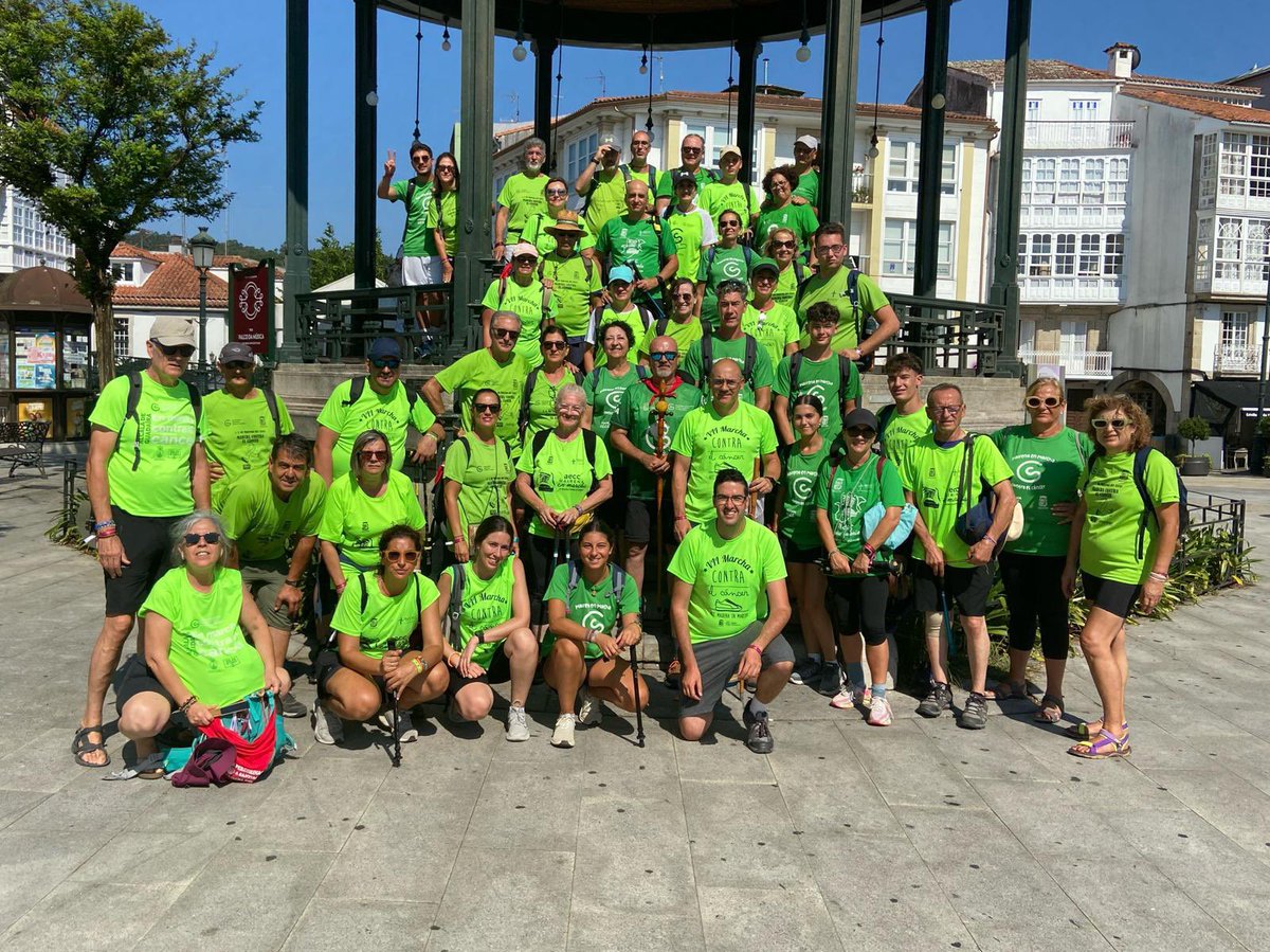 ASOCIACION ESPAÑOLA CONTRA EL CANCER SEVILLA (@contracancersev) on Twitter photo 💚 Todos los años la <a href="/HumildadMairena/">Hermandad de la Humildad</a> realiza un #CaminoDeSantiago en el cual un día todos los peregrinos se ponen la camiseta verde de la marcha que realizaron ese mismo año y tienen presentes a todos/as los/as pacientes oncológicos ¡Gracias por vuestra empatía! 👏🏽 💚 Todos los años la <a href="/HumildadMairena/">Hermandad de la Humildad</a> realiza un #CaminoDeSantiago en el cual un día todos los peregrinos se ponen la camiseta verde de la marcha que realizaron ese mismo año y tienen presentes a todos/as los/as pacientes oncológicos ¡Gracias por vuestra empatía! 👏🏽