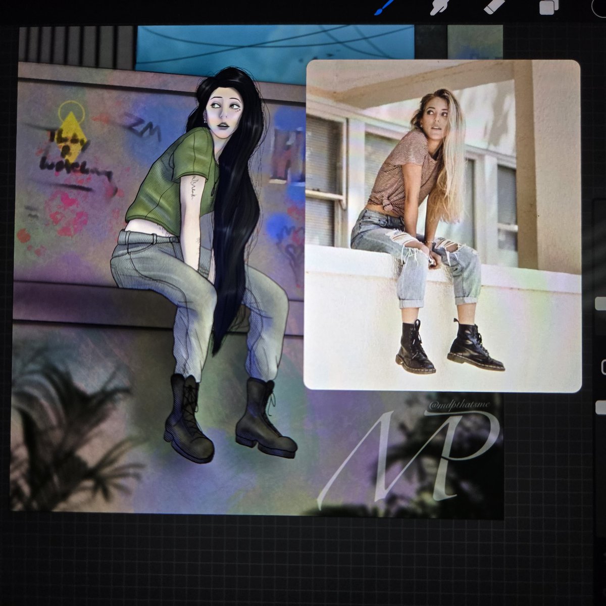 Art versus reference ☺️