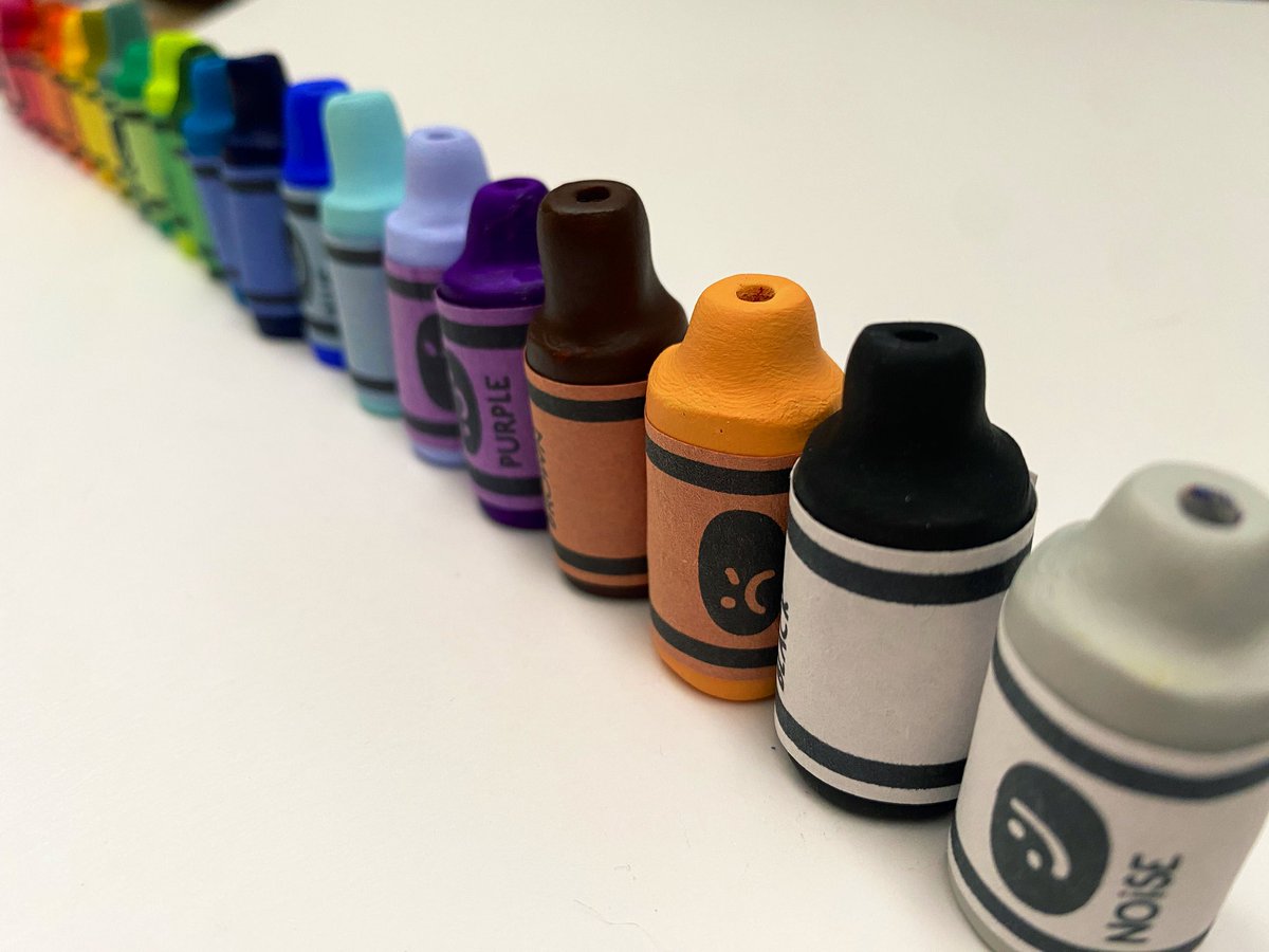 Oops, I lost control and now there are 22 different colors to choose from!!!