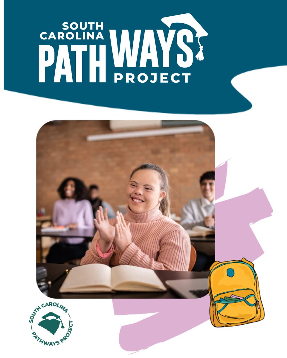 🚨 The South Carolina Pathways Project website is LIVE!
SCPP is a disability-led collab supporting youth with disabilities as they transition from high school to adulthood, jobs &amp; independence.
🎒 sc-pathways.org
#SCPathways #DisabilityLed #SCPP #StudentsWithDisabilities