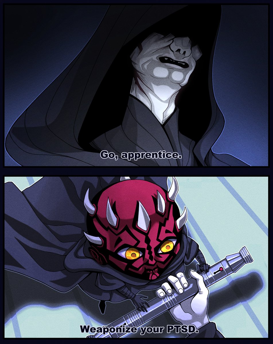 (idk I guess I love Star Wars now)

Ah yes, the two main enemies of the Sith - the Jedi and selective serotonin reuptake inhibitors.