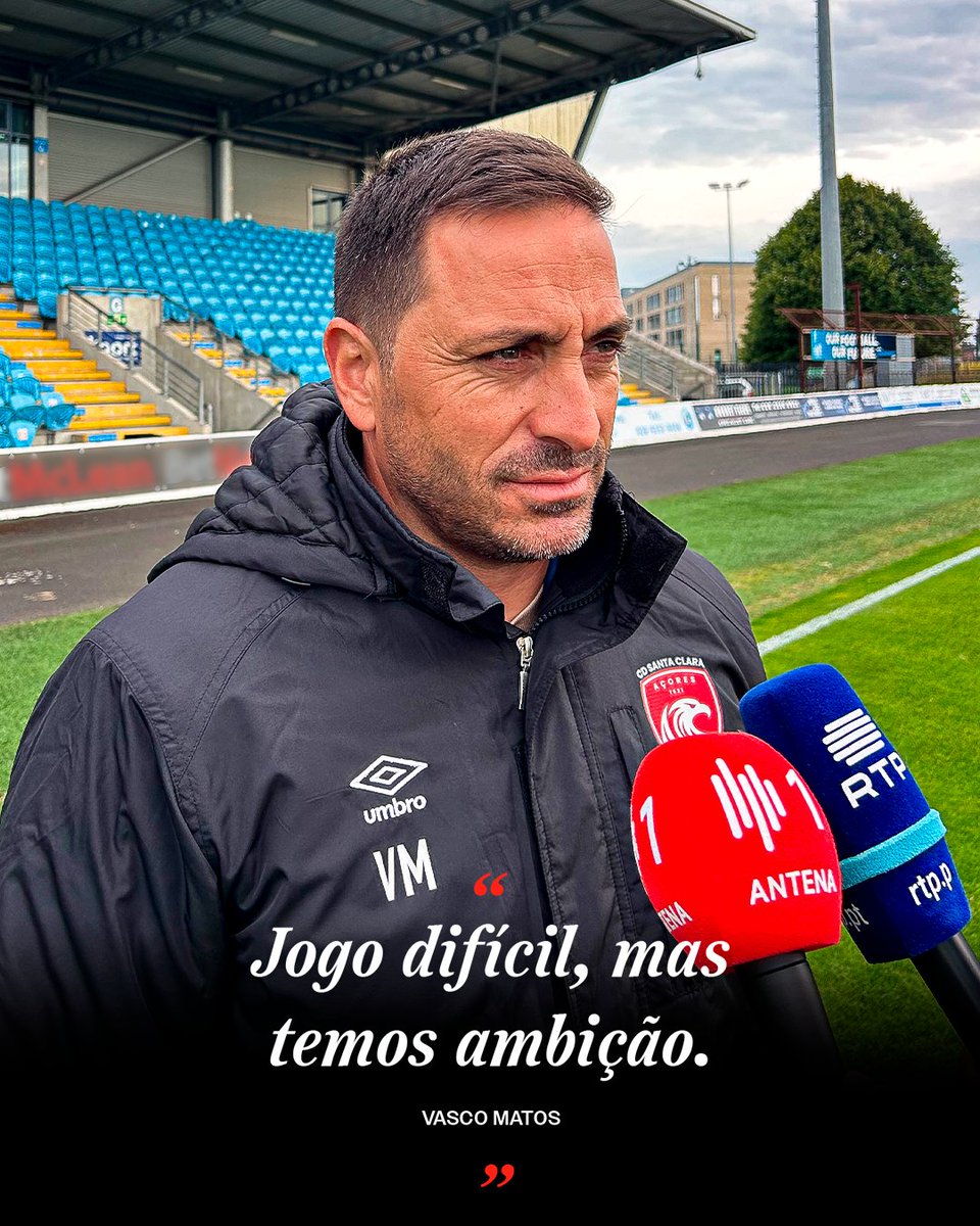 🎙 𝑨𝒏𝒕𝒆𝒗𝒊𝒔𝒂̃𝒐 ao Larne FC x Santa Clara

#UECL #NaEuropaPelosAçores #PaixãoPelosAçores