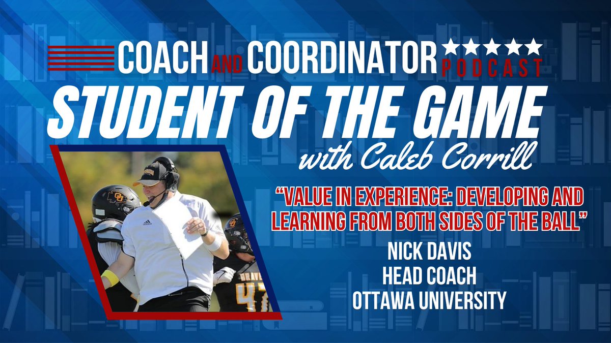 CoachKGrabowski's tweet image. 🎯 Simplify without losing impact.

On Student of the Game, @CalebCorrill talks with @CoachNickDavis about defensive strategy, installation, and developing thinking players.
A must-listen for coaches at every level.

🎧 Listen now!
🍎:podcasts.apple.com/us/podcast/coa……