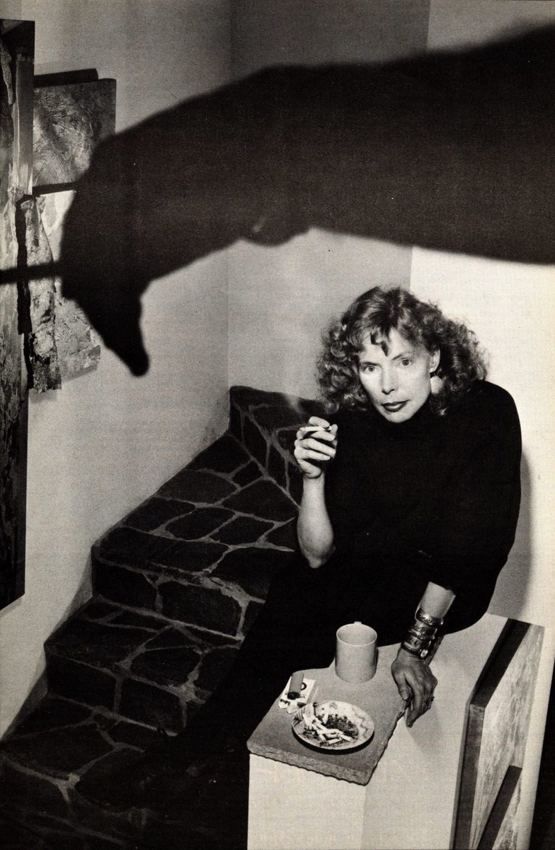 “I like the idea that if you make something, it makes other people make something, too.”

In the August 1983 edition of Interview Magazine, Joni sat down with Guy Garcia and discussed the gifts she received from fans over the years.

Photo by Moshe Brakha