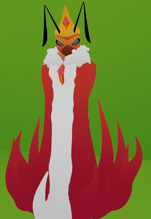 3D model of wasp king from bug fables  *big fat smile*