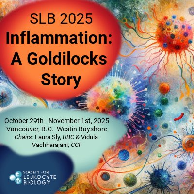 There’s still time to register to join us for SLB 2025 in Vancouver, BC. Late breaking abstract submissions are open for another 2 weeks. Find out more here: leukocytebiology.org/2025-meeting