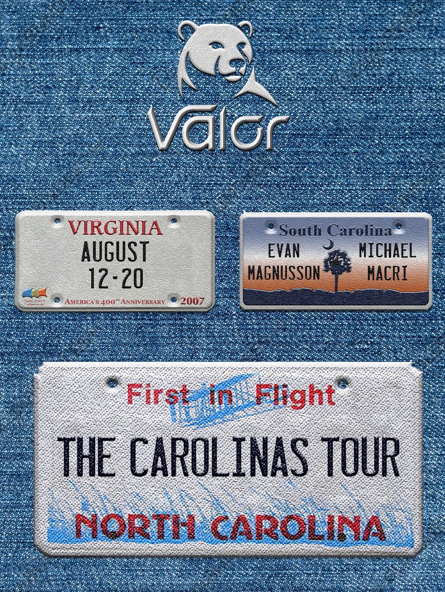 What do Virginia, South Carolina, and North Carolina all have in common? 

You can catch Evan Magnusson and Michael Macri from August 12-20 as they’re demoing Valor for top programs in the area! 💪 

#ValorVision