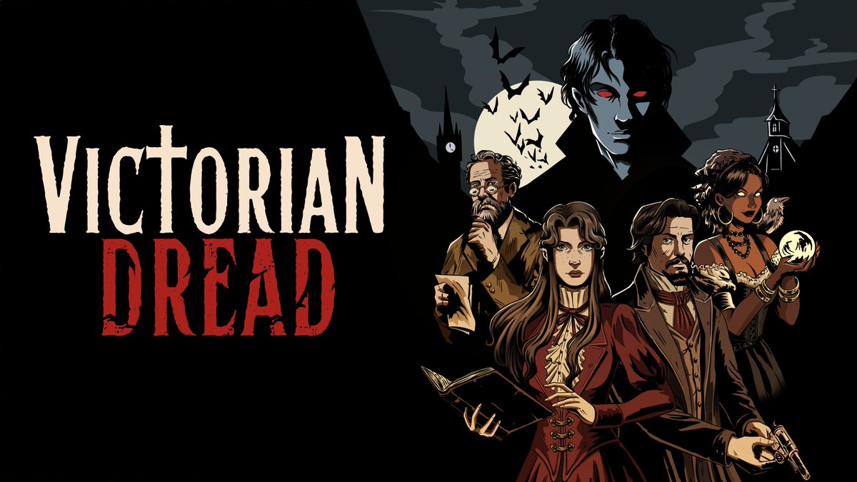 GrimCatGames's tweet image. 🦇Victorian Dread🦇 is a #pointandclick #adventuregame game.  

In this gothic adventure, Eleanor Rosewood, one of London's first female lawyers, will face an ancient evil.   

WISHLIST and watch the TEASER
store.steampowered.com/app/3860830/Vi… #indiedev #gamedev