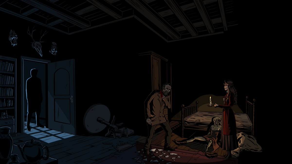 GrimCatGames's tweet image. 🦇Victorian Dread🦇 is a #pointandclick #adventuregame game.  

In this gothic adventure, Eleanor Rosewood, one of London's first female lawyers, will face an ancient evil.   

WISHLIST and watch the TEASER
store.steampowered.com/app/3860830/Vi… #indiedev #gamedev