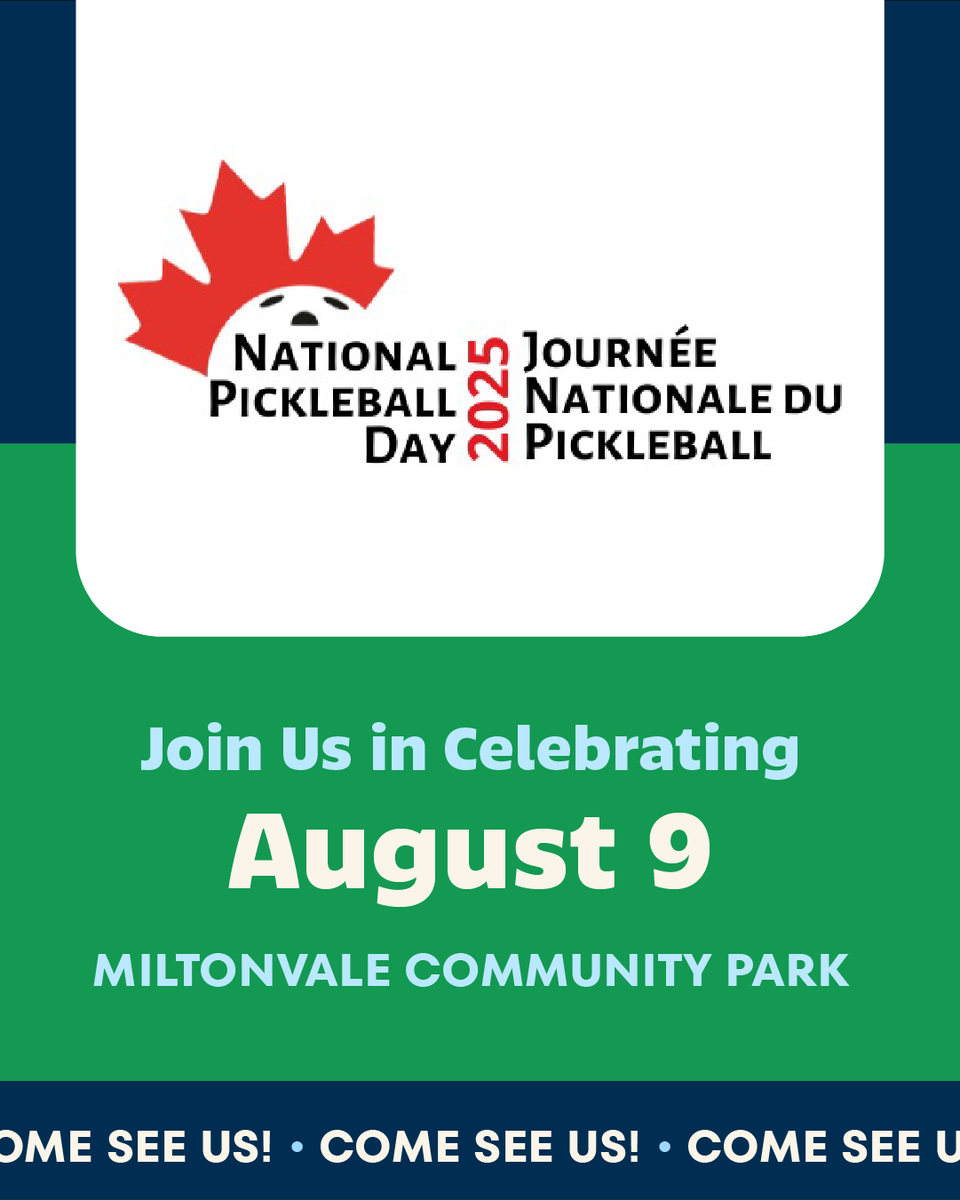 Join us for an day of fun as we celebrate National Pickleball Day on Saturday, Aug. 9 at Miltonvale Community Park. We'll be set up at the tournament with our booth, so come say hi, purchase some quality branded goods, and sign up for our newsletter.