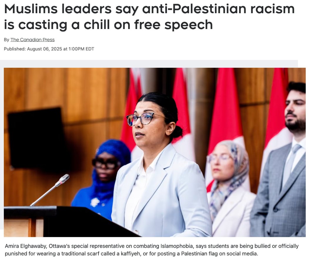 Allow me to translate from Palestinianism to English:

Muslim leaders say it's okay to threaten Jews and call for their genocide.

They are very upset that the daily Death-To-Jew hatefests are criticized. And want to be able to call for the extermination of Jews in peace!